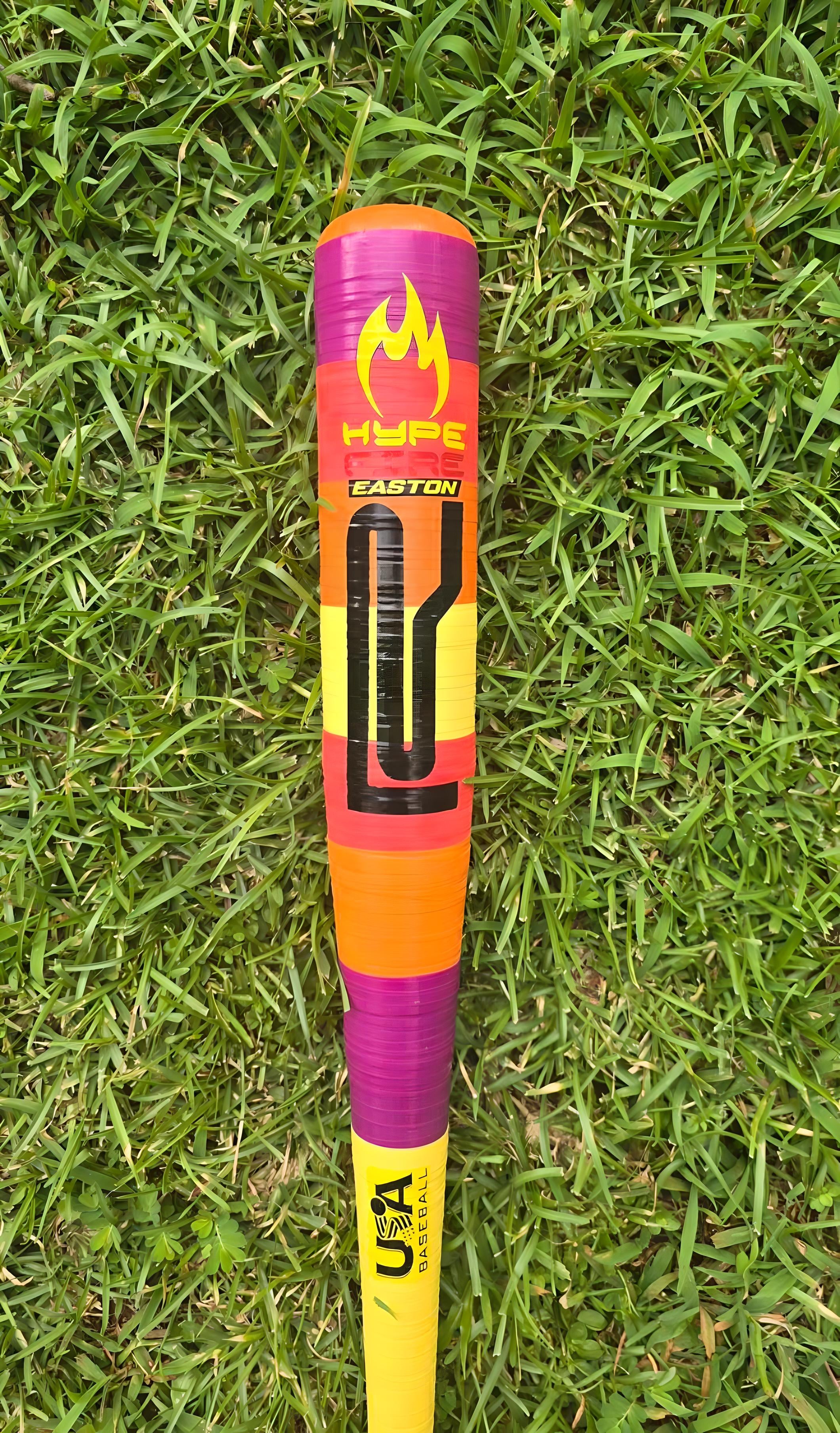 Hype Fire Taped Plastic Baseball Bat