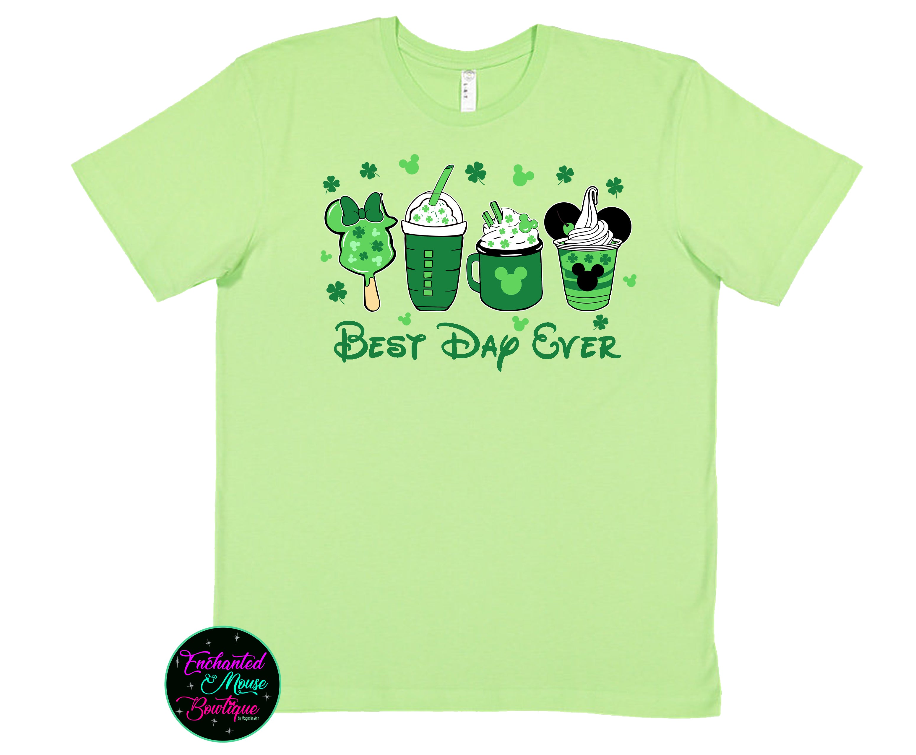Best Day Ever Food/Drink St Patrick's Day T-Shirt