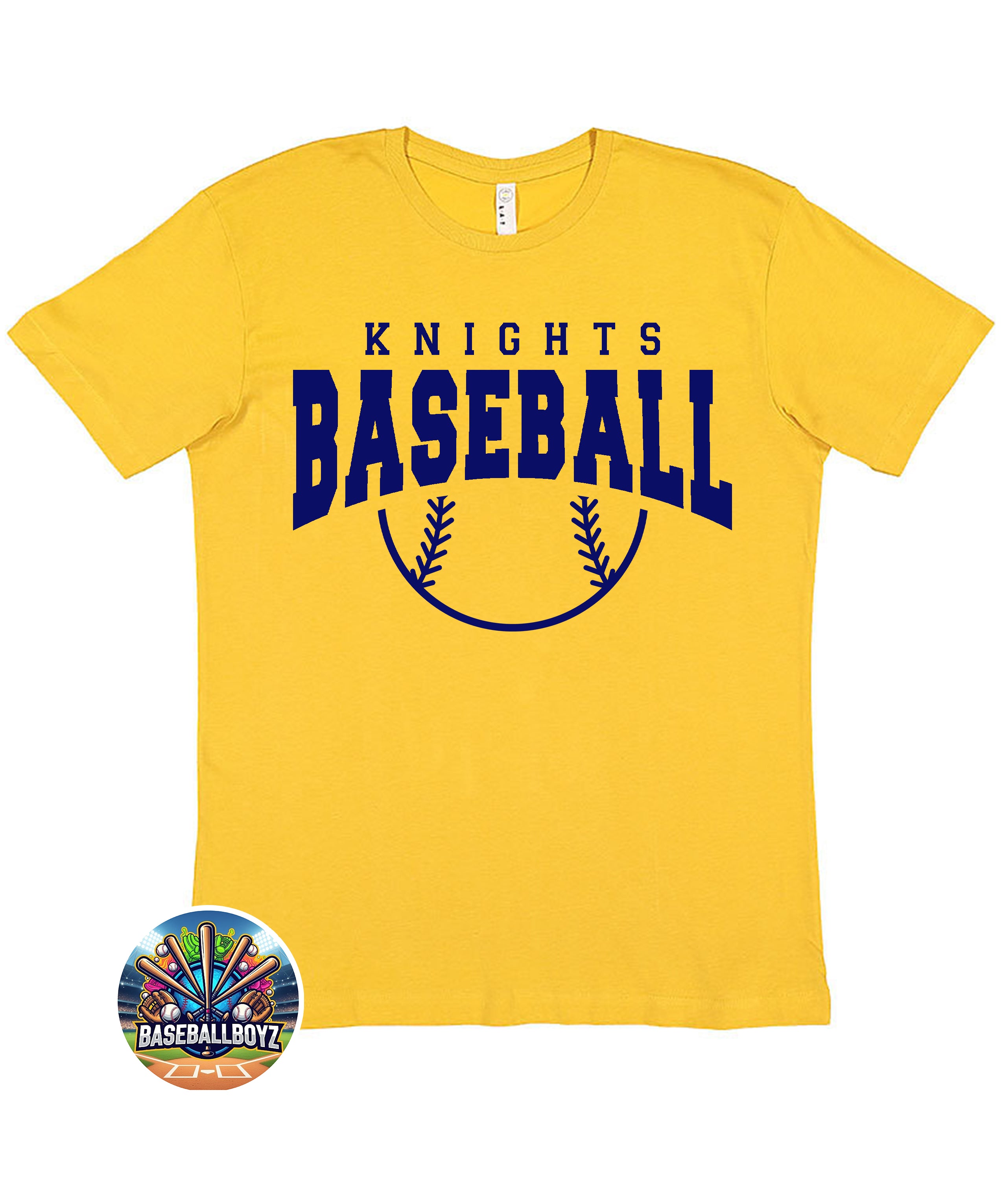 Knights Baseball Graphic T-Shirt