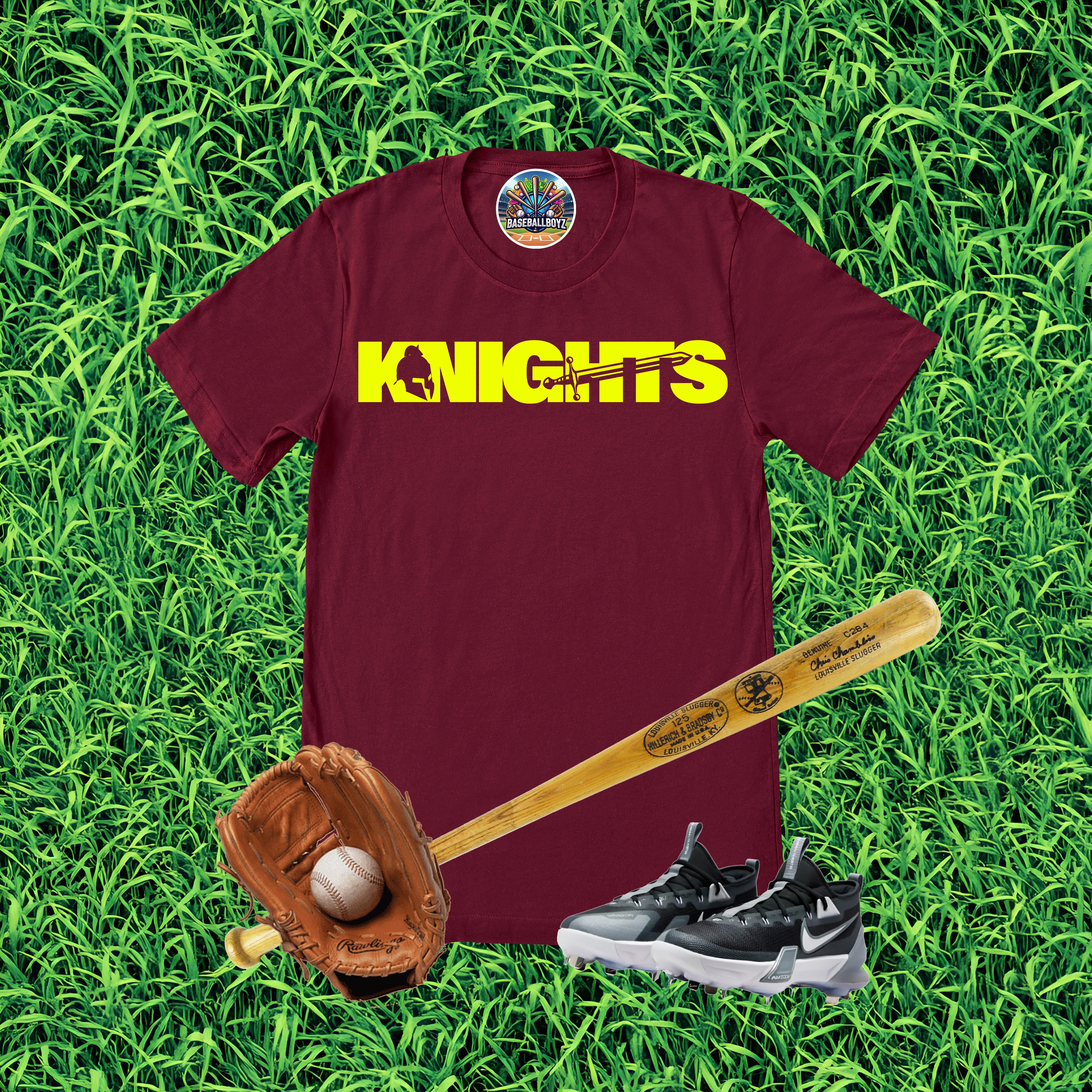 Knights Armour Sword Graphic T-Shirt