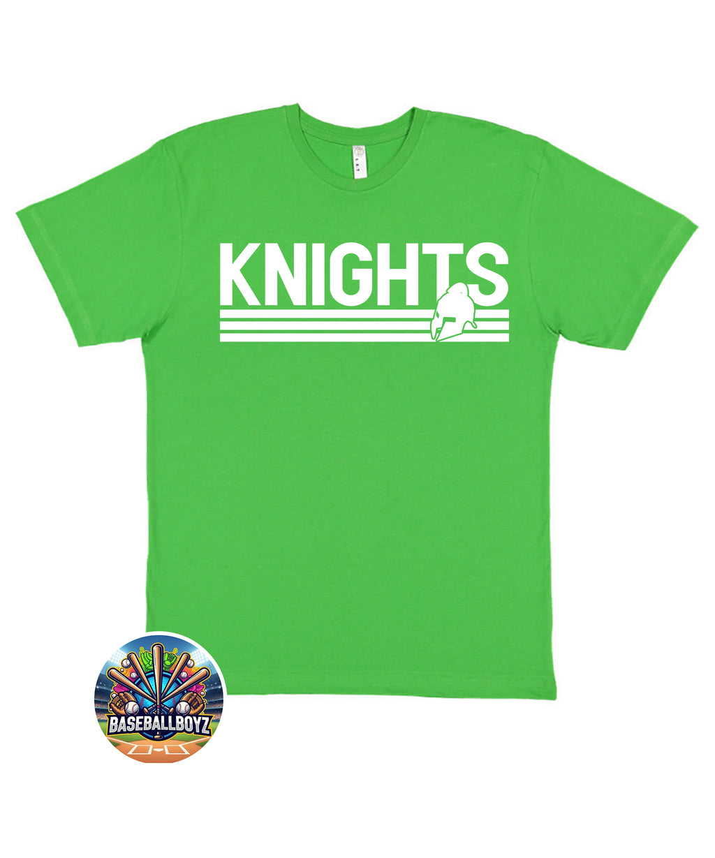 Knights Striped Team Graphic T-Shirt