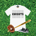 Knights Stacked Text Team Graphic T-Shirt