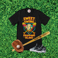 Sweet Swing Drippin' Bling Baseball Graphic T-Shirt