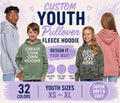 Custom Youth Pullover Fleece Hoodie