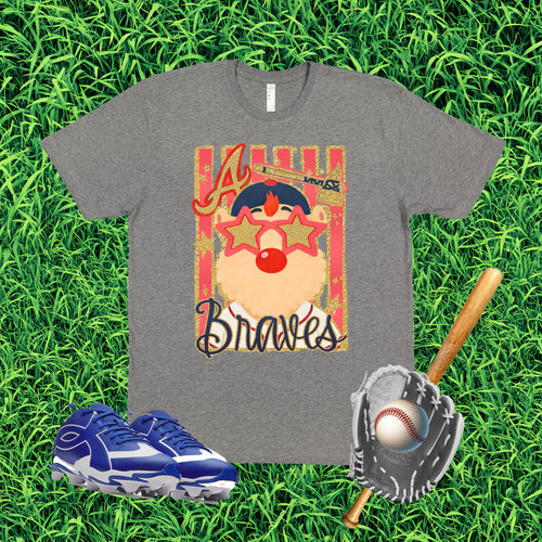 Blooper Sunglasses Braves T-Shirt