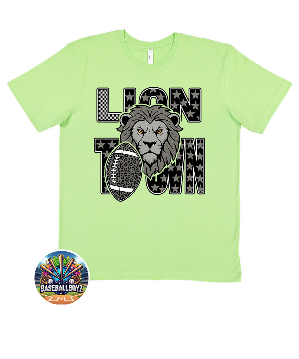 Lion Town Team Graphic T-Shirt