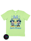 Let's Cruise Minnie & Mickey Disney Cruise Ship T-Shirt
