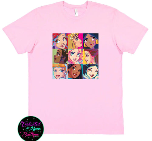 9 Princesses T-Shirt