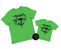 Never Grow Up Disney Shirt