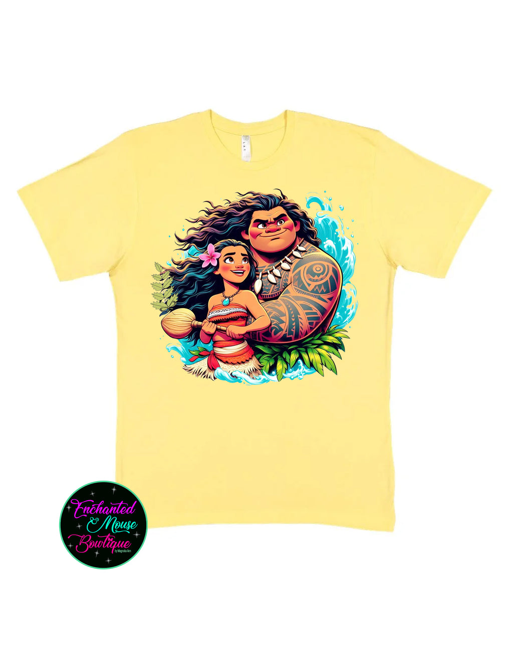 Moana & Maui Disney Shirt