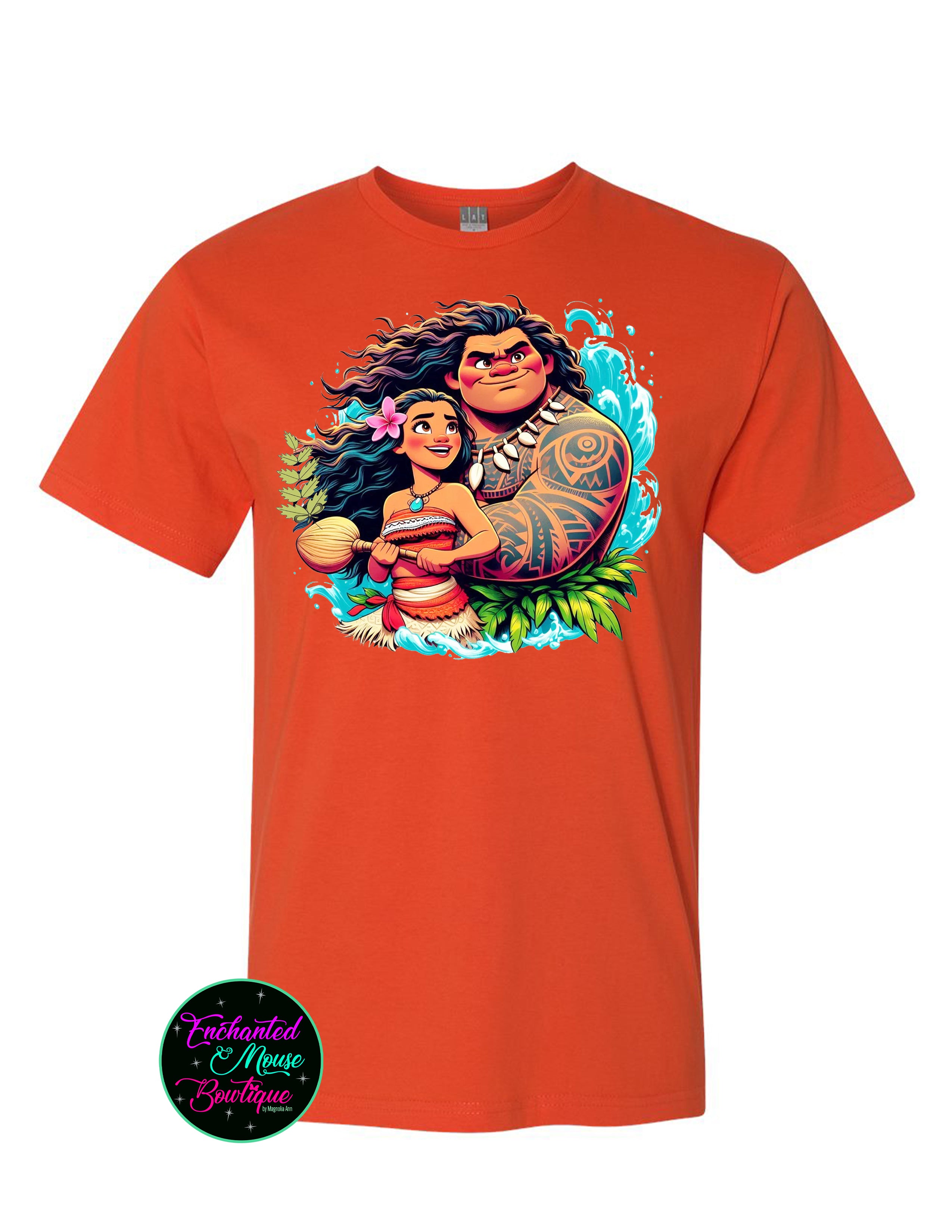 Moana & Maui Disney Shirt