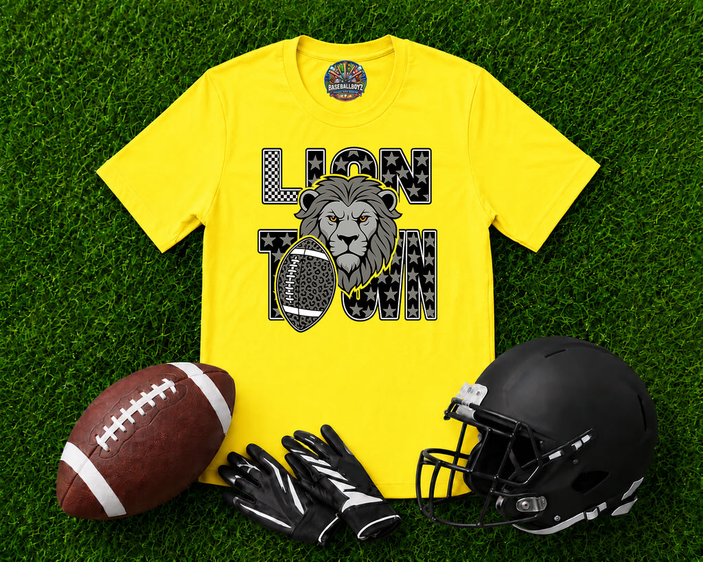 Lion Town Team Graphic T-Shirt
