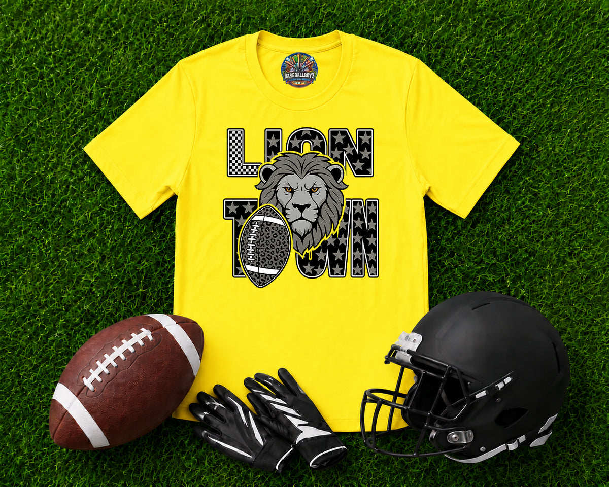 Lion Town Team Graphic T-Shirt