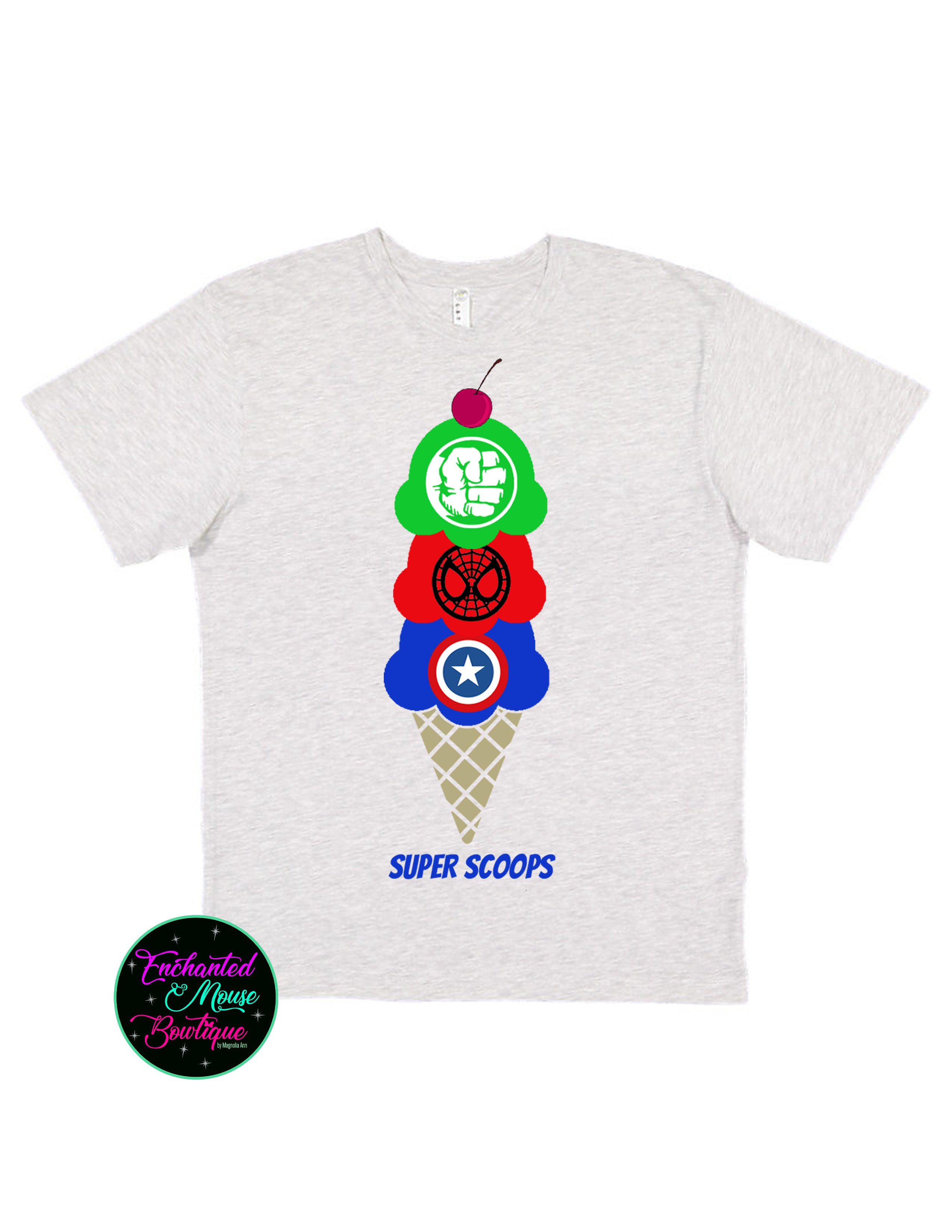 Super Scoops Marvel T-Shirt