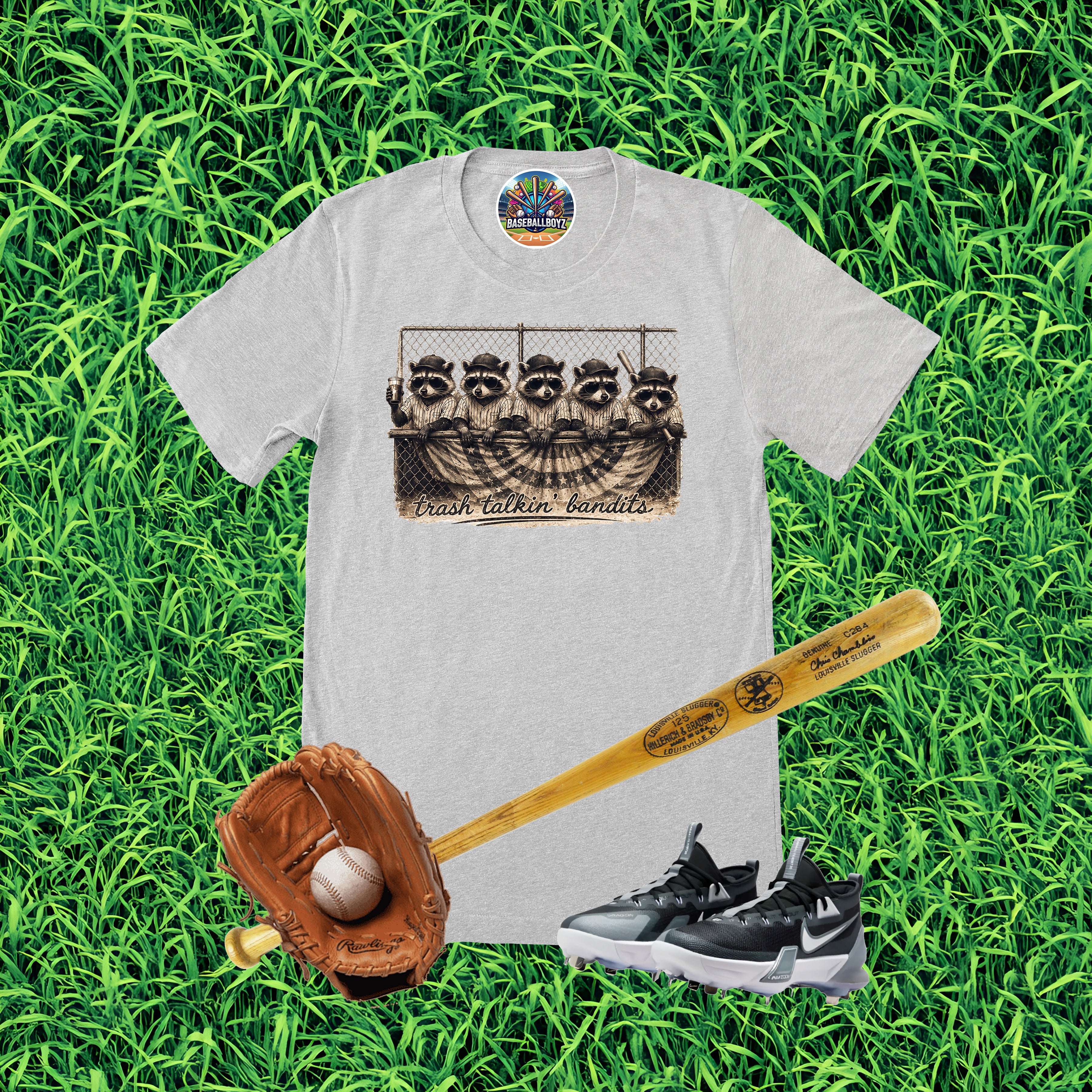 Trash Talkin' Bandits Racoon Graphic T-Shirt