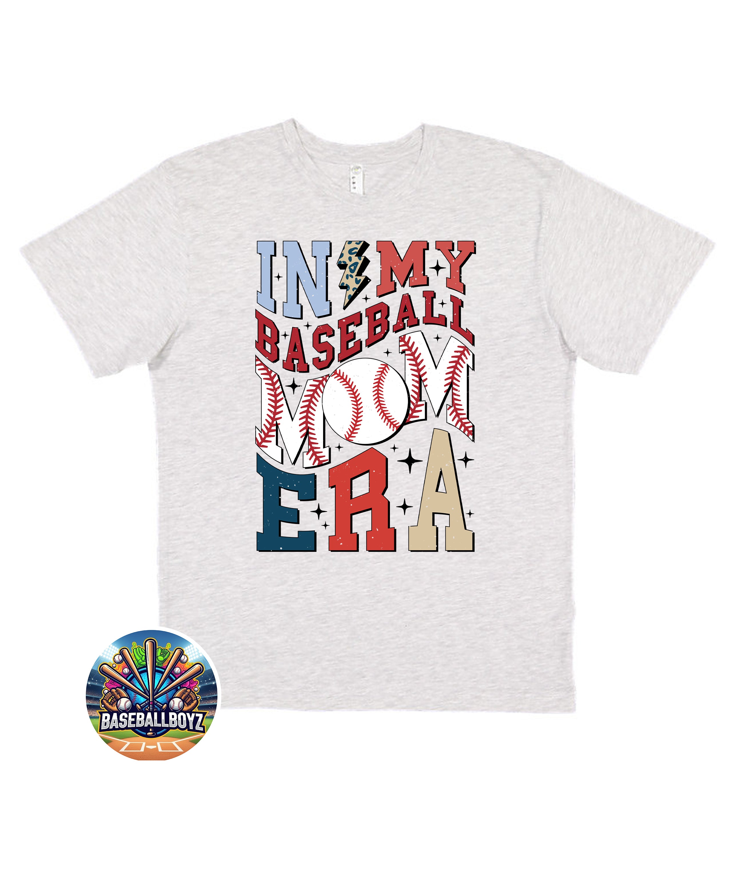 Retro In My Baseball Mom Era Graphic T-Shirt