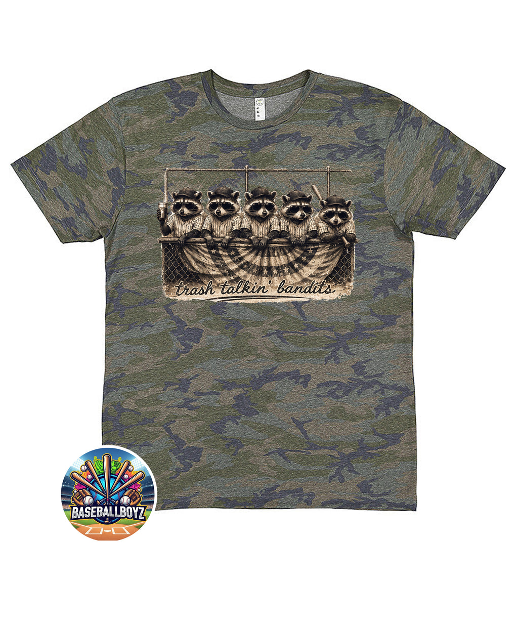 Trash Talkin' Bandits Racoon Graphic T-Shirt