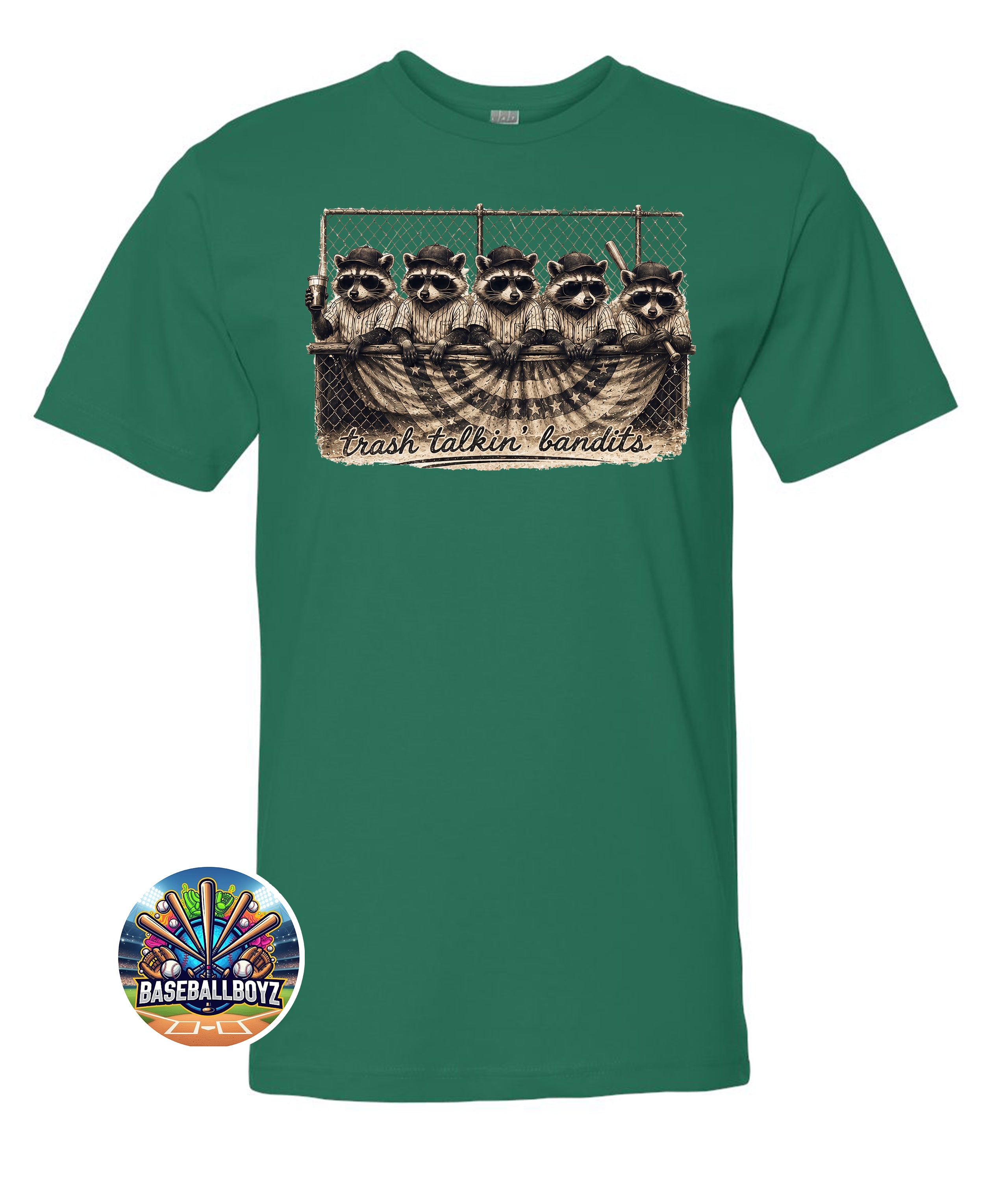 Trash Talkin' Bandits Racoon Graphic T-Shirt