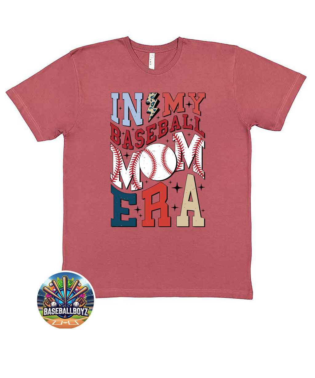 Retro In My Baseball Mom Era Graphic T-Shirt