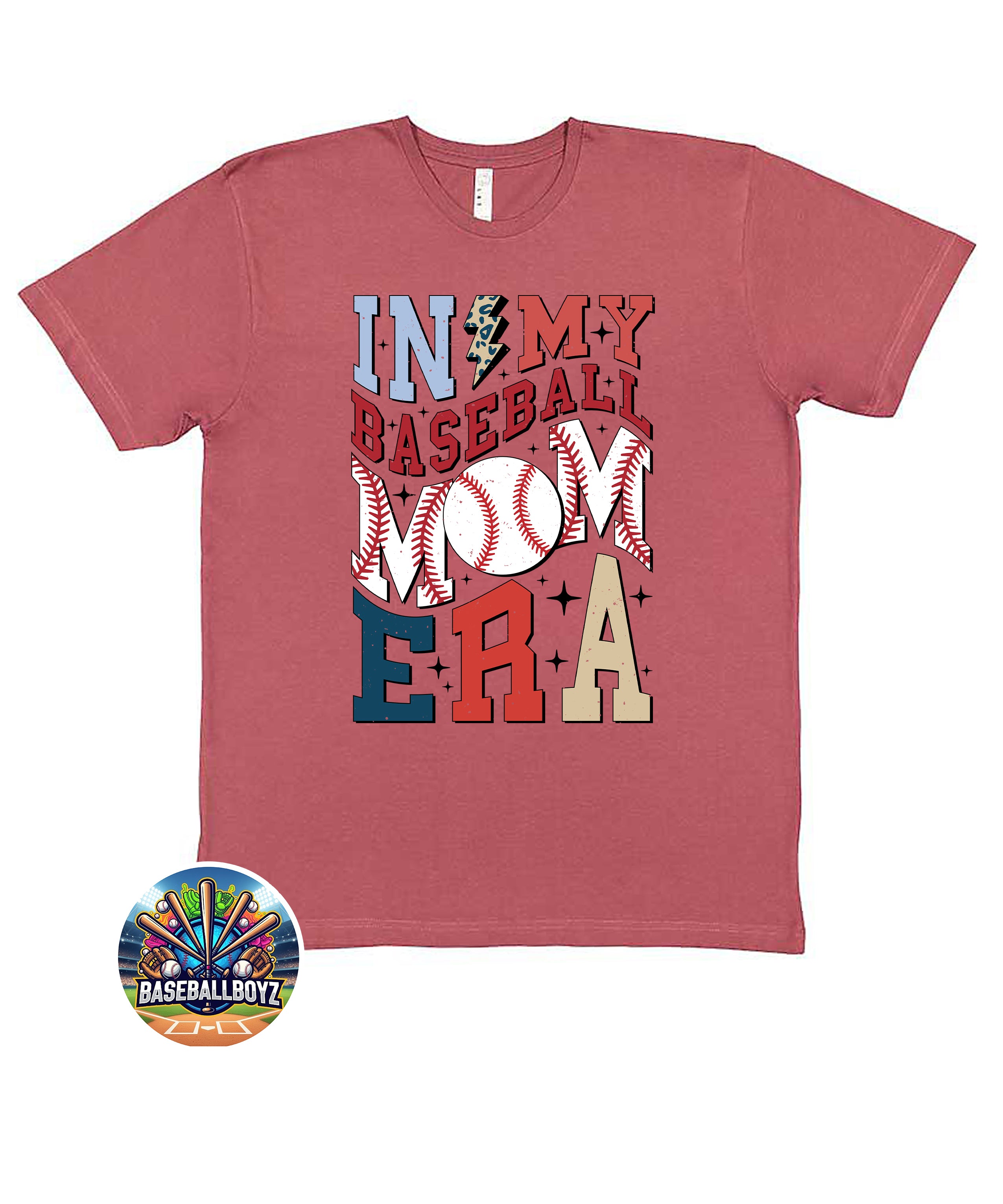 Retro In My Baseball Mom Era Graphic T-Shirt