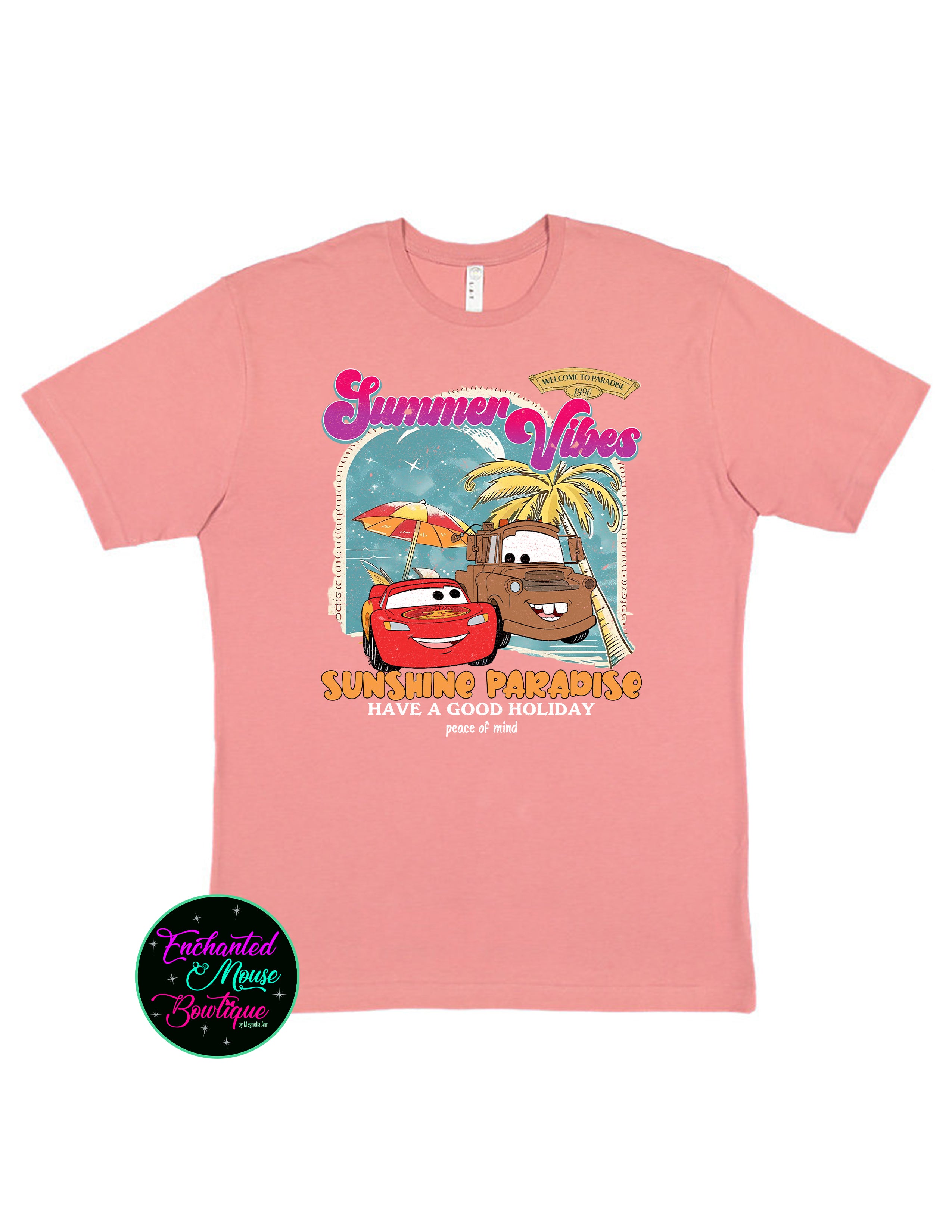 Summer Vibes Cars T-Shirt