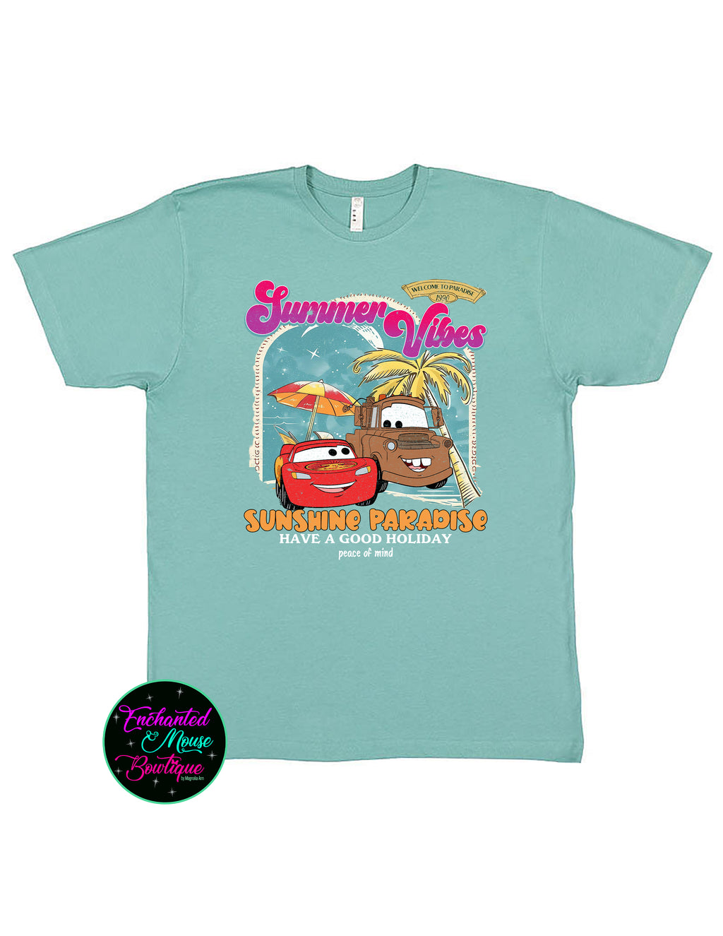 Summer Vibes Cars T-Shirt