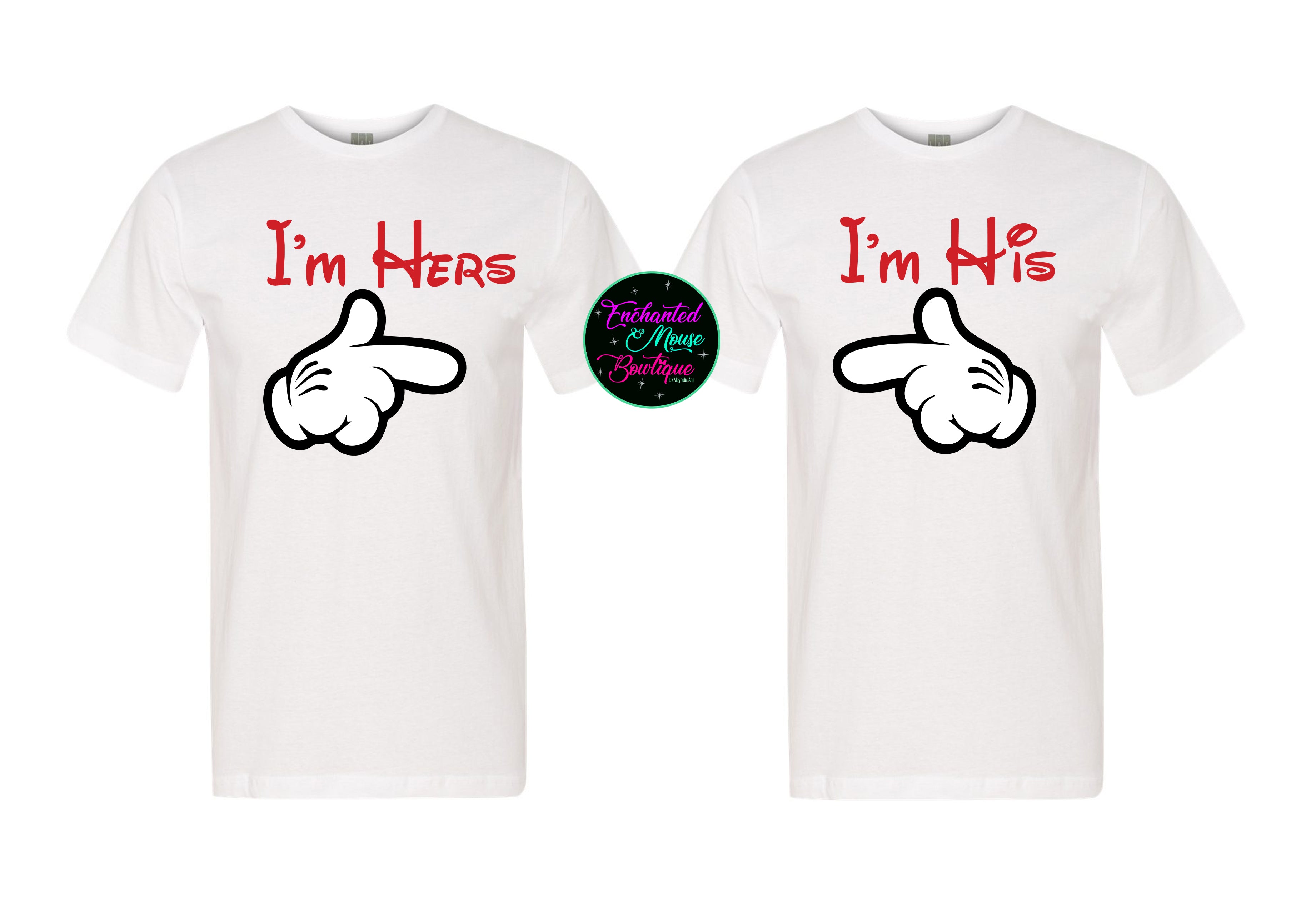I'm His/I'm Hers Couple T-Shirt