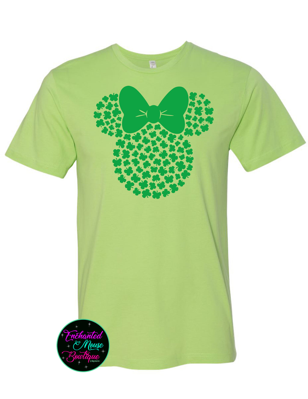 Minnie Clover St Patrick's Day T-Shirt