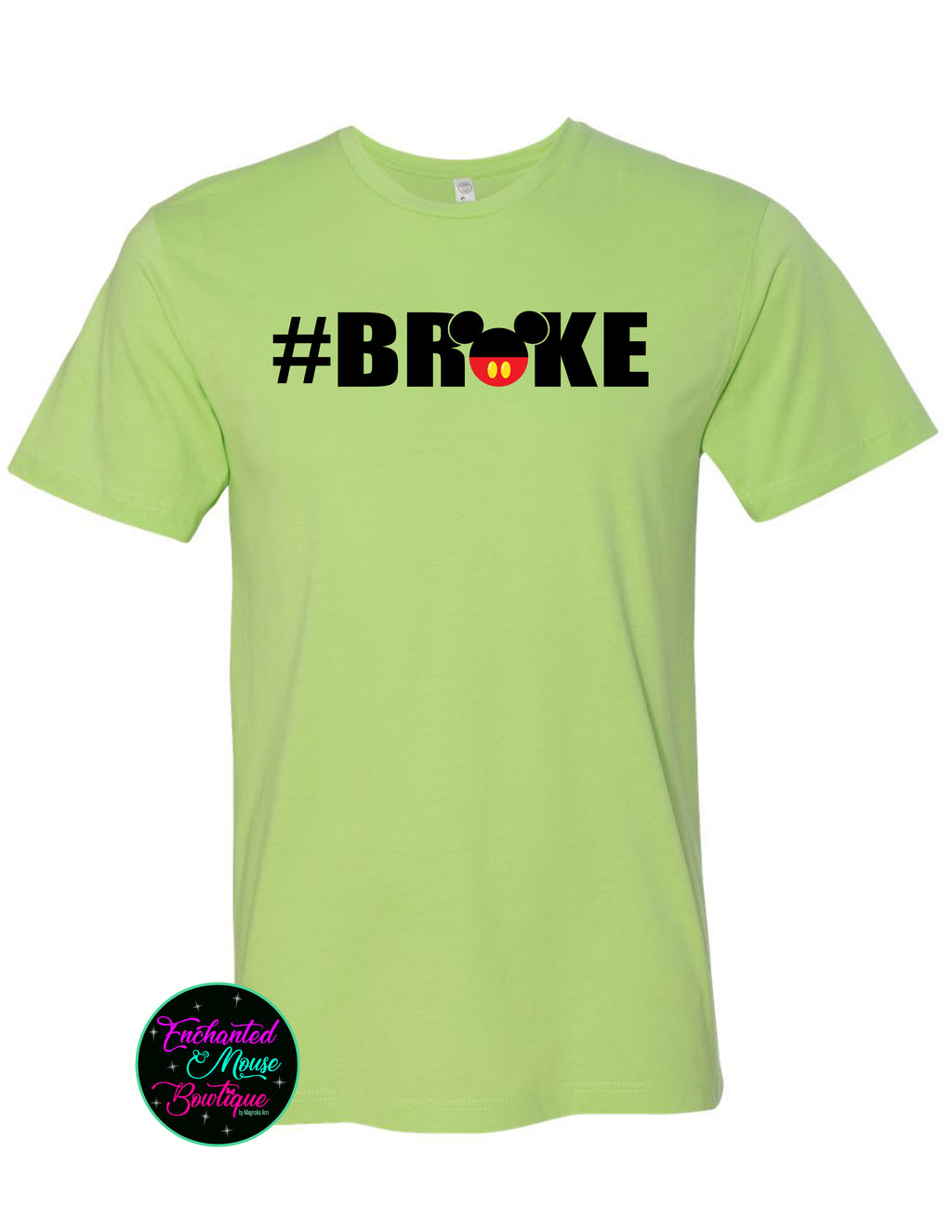 Broke Mickey T-Shirt