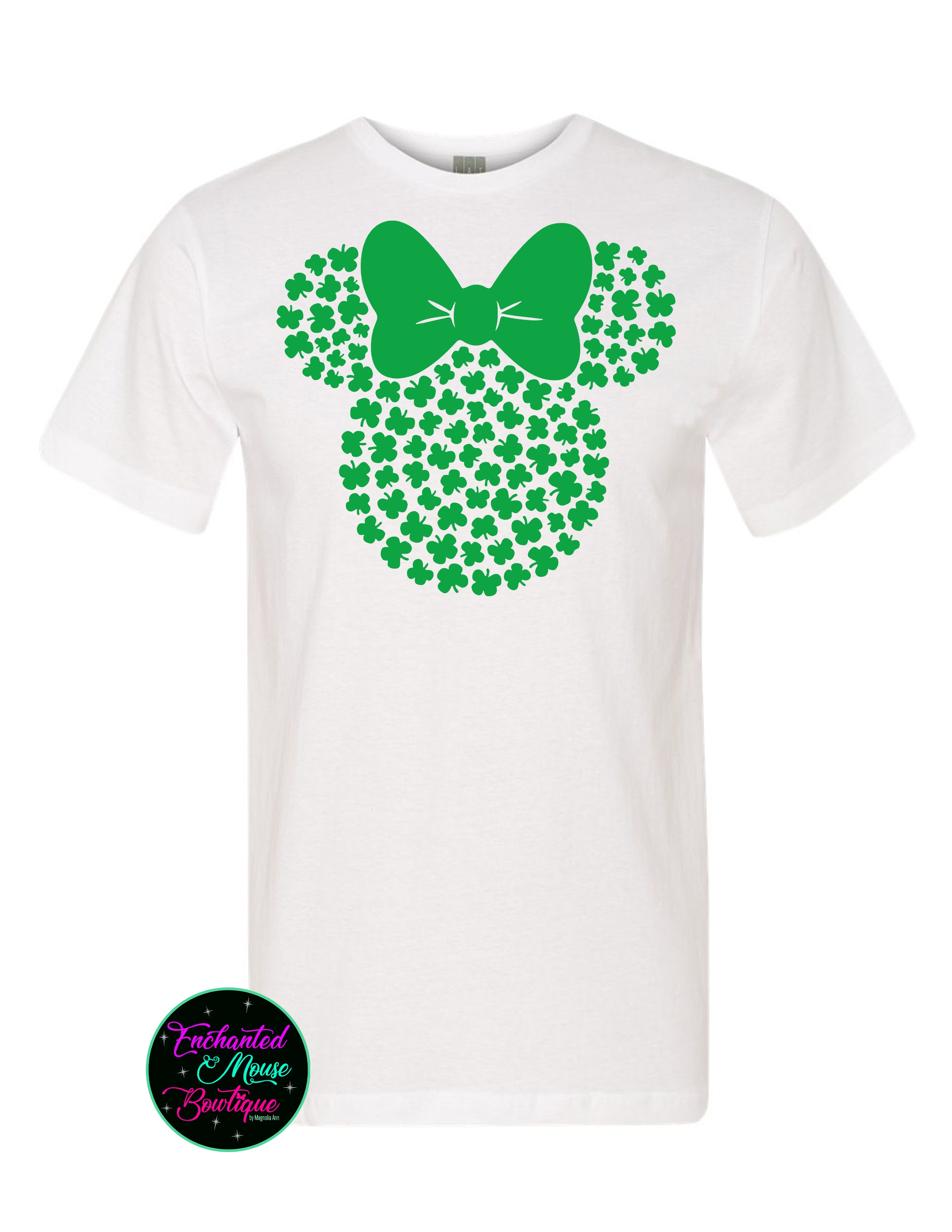 Minnie Clover St Patrick's Day T-Shirt