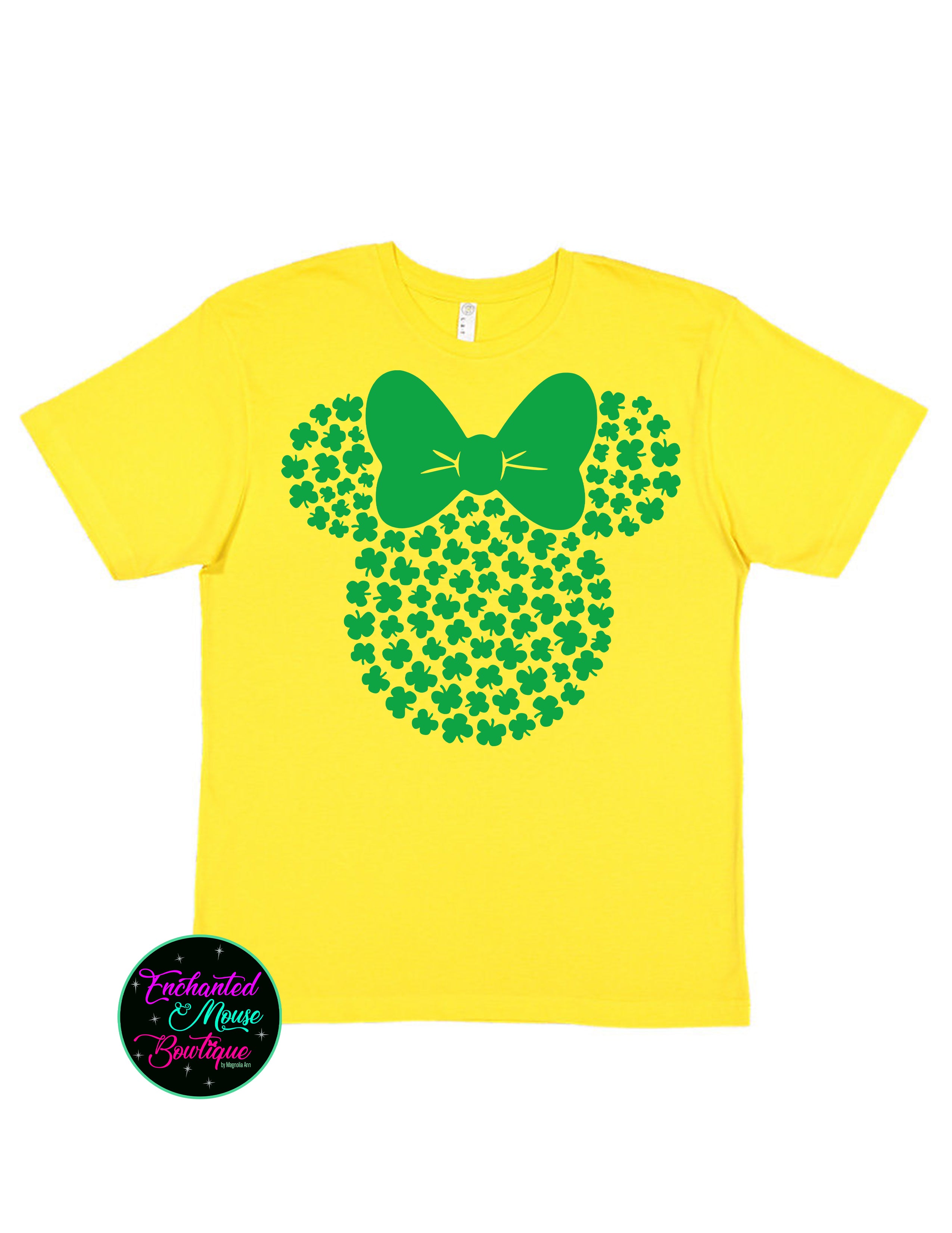 Minnie Clover St Patrick's Day T-Shirt