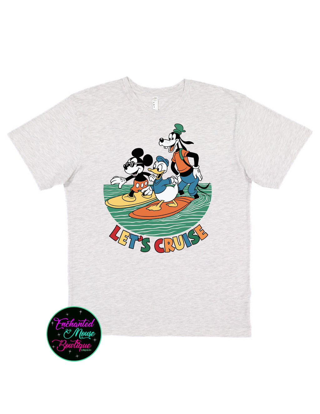 Let's Cruise Surfboard T-Shirt