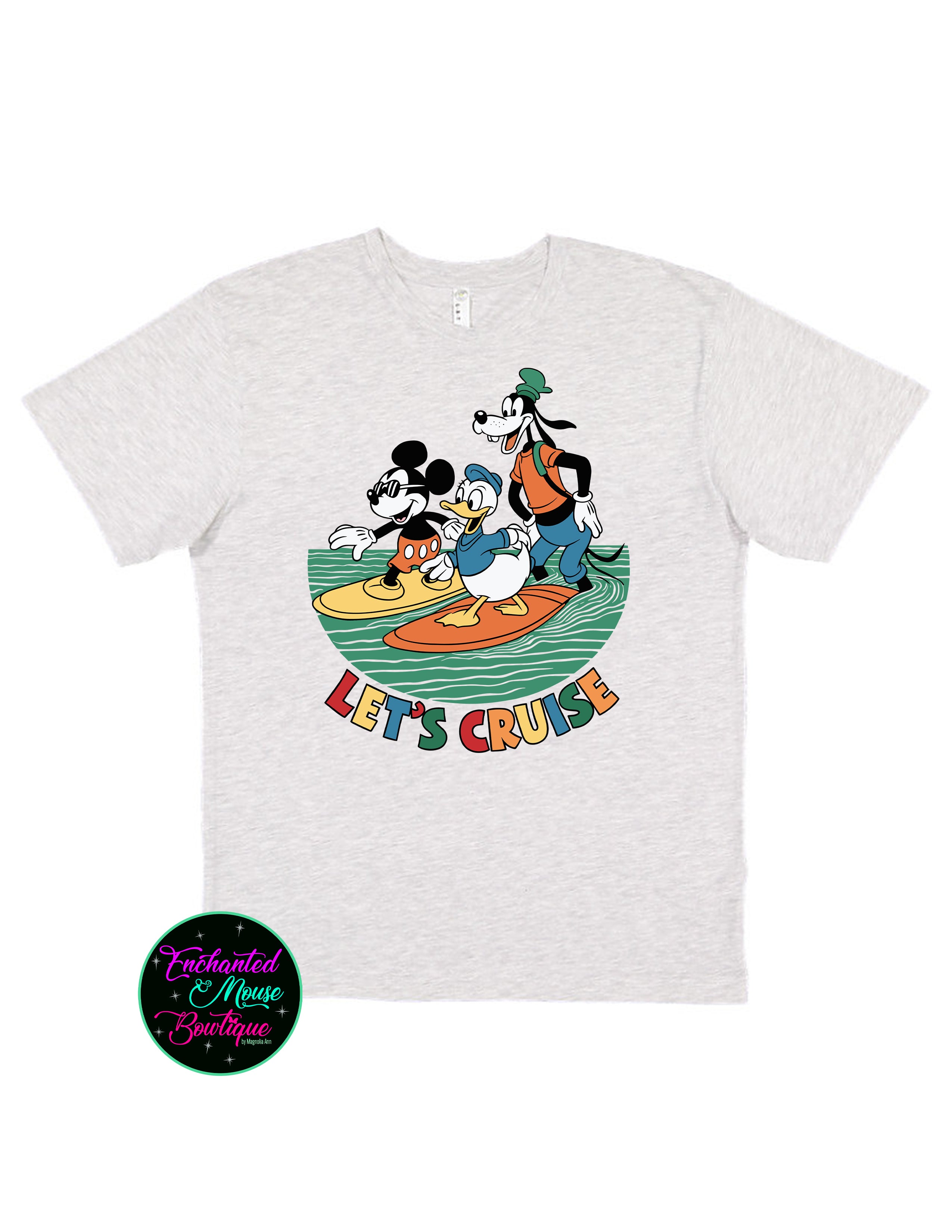 Let's Cruise Surfboard T-Shirt