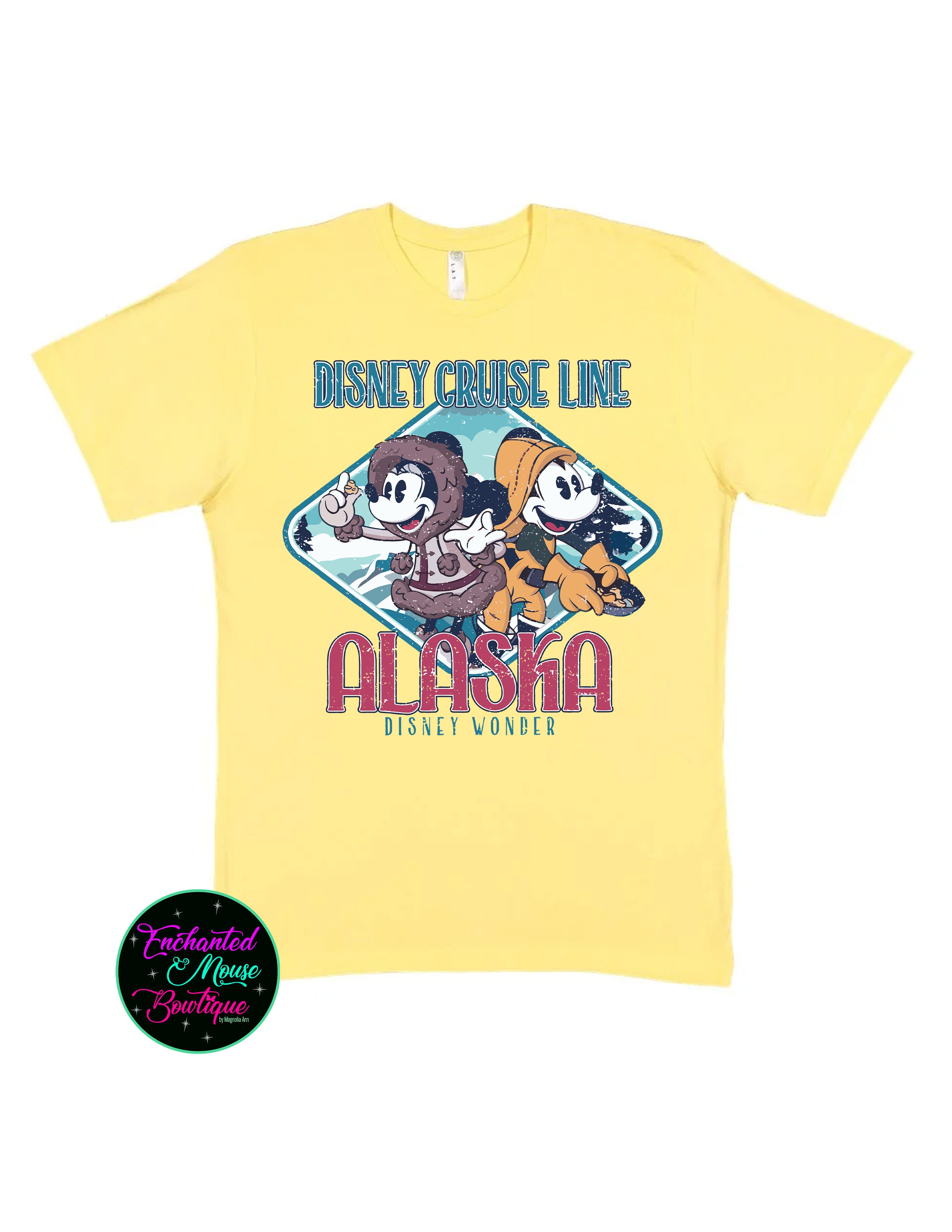 Disney Wonder Disney Cruise Line Alaska T-Shirt