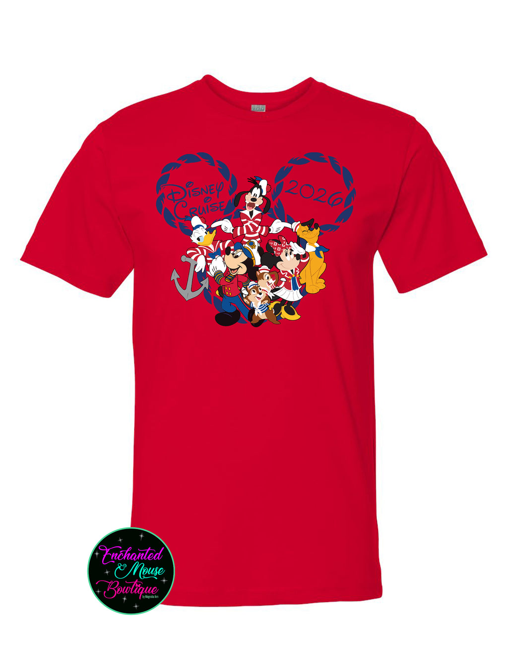 Mickey & Friends 2026 Disney Cruise T-Shirt