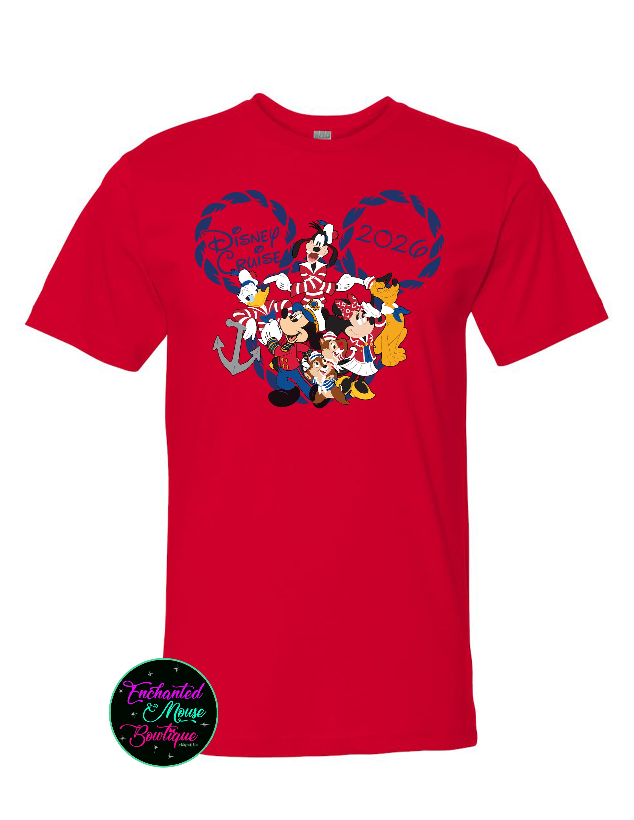 Mickey & Friends 2026 Disney Cruise T-Shirt