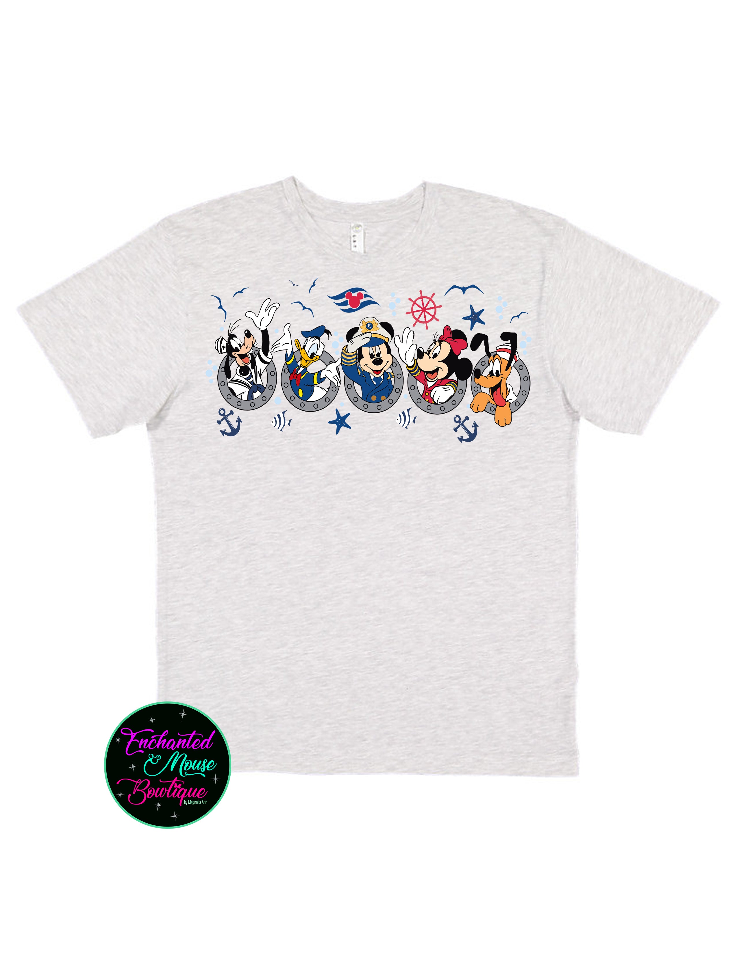 Mickey & Friends Porthole Cruise T-Shirt