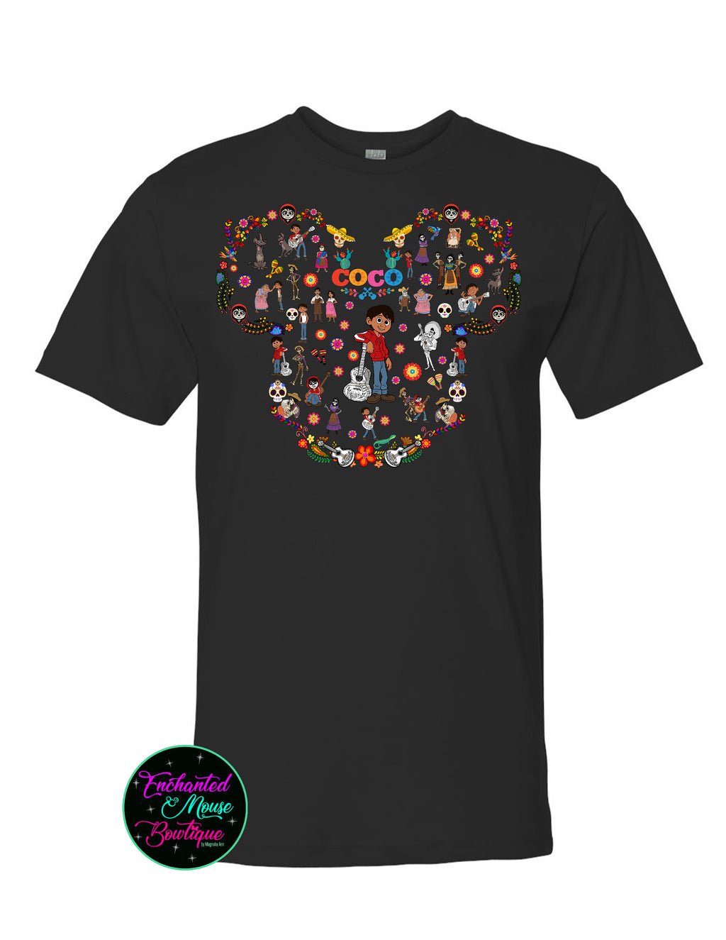 Coco Mickey Head T-Shirt