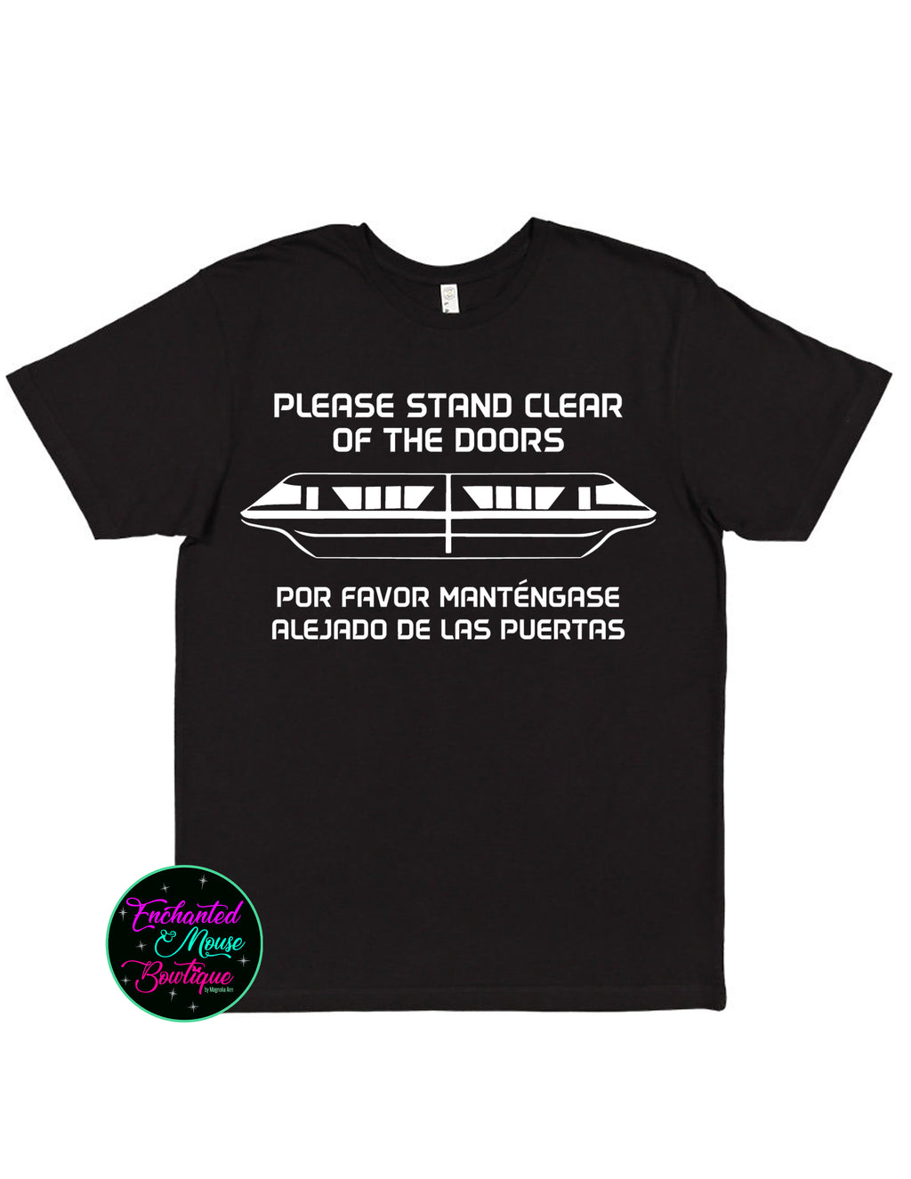 Please Stand Clear of the Doors, Por Favor Mantengase Disney Shirt