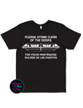 Please Stand Clear of the Doors, Por Favor Mantengase Disney Shirt