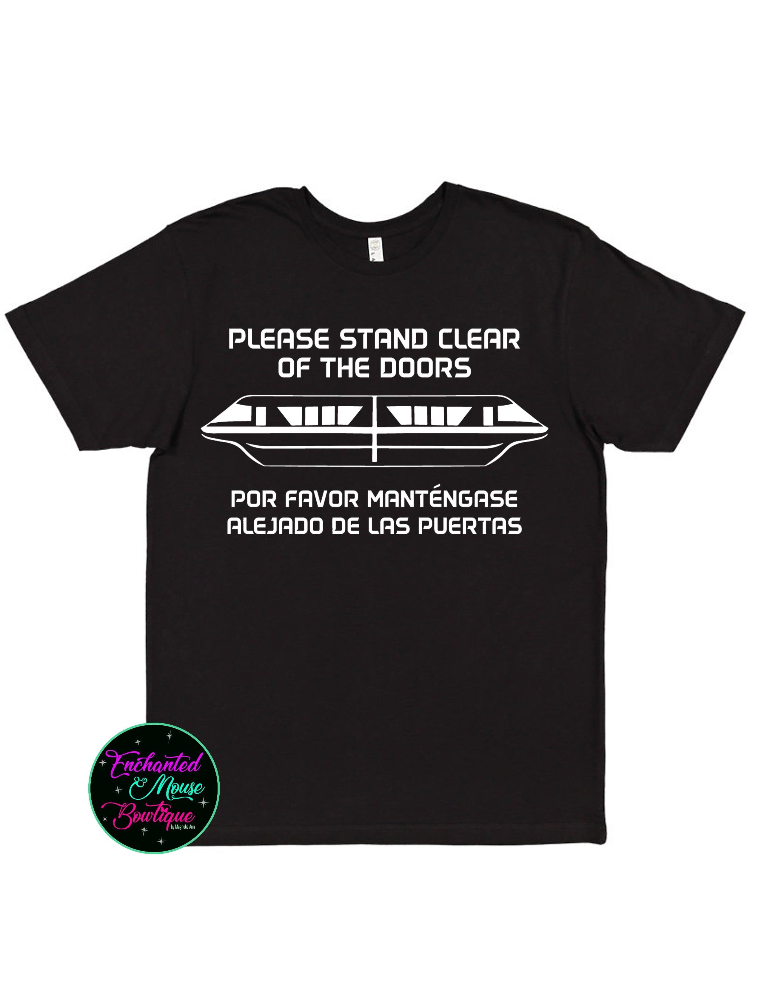 Please Stand Clear of the Doors, Por Favor Mantengase Disney Shirt