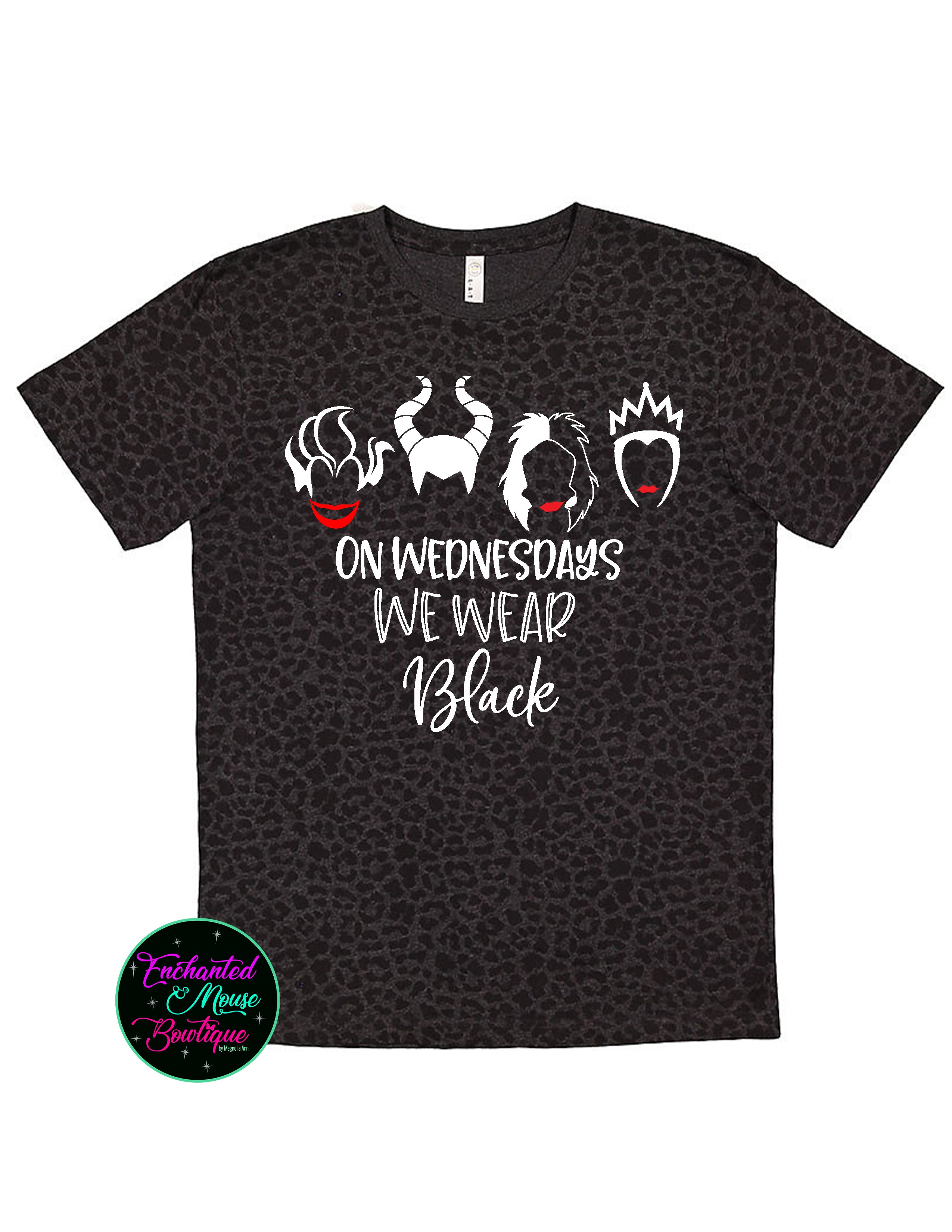 On Wednesdays We Wear Black Shirt
