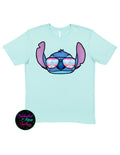 Stitch Castle Sunglasses T-Shirt