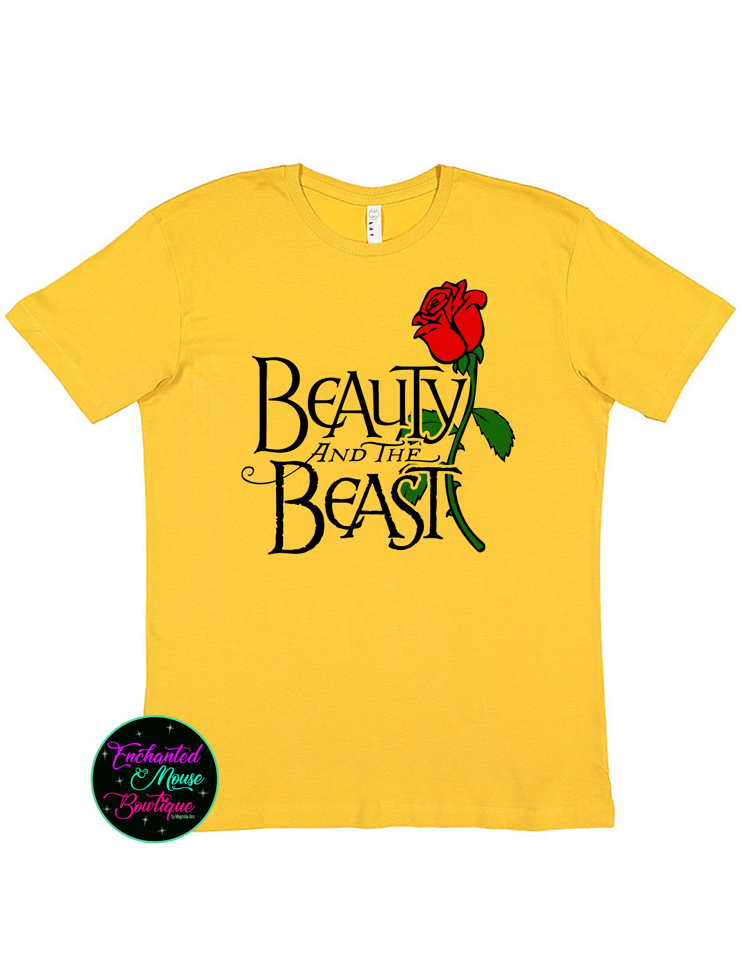 Beauty and the Beast Rose T-Shirt