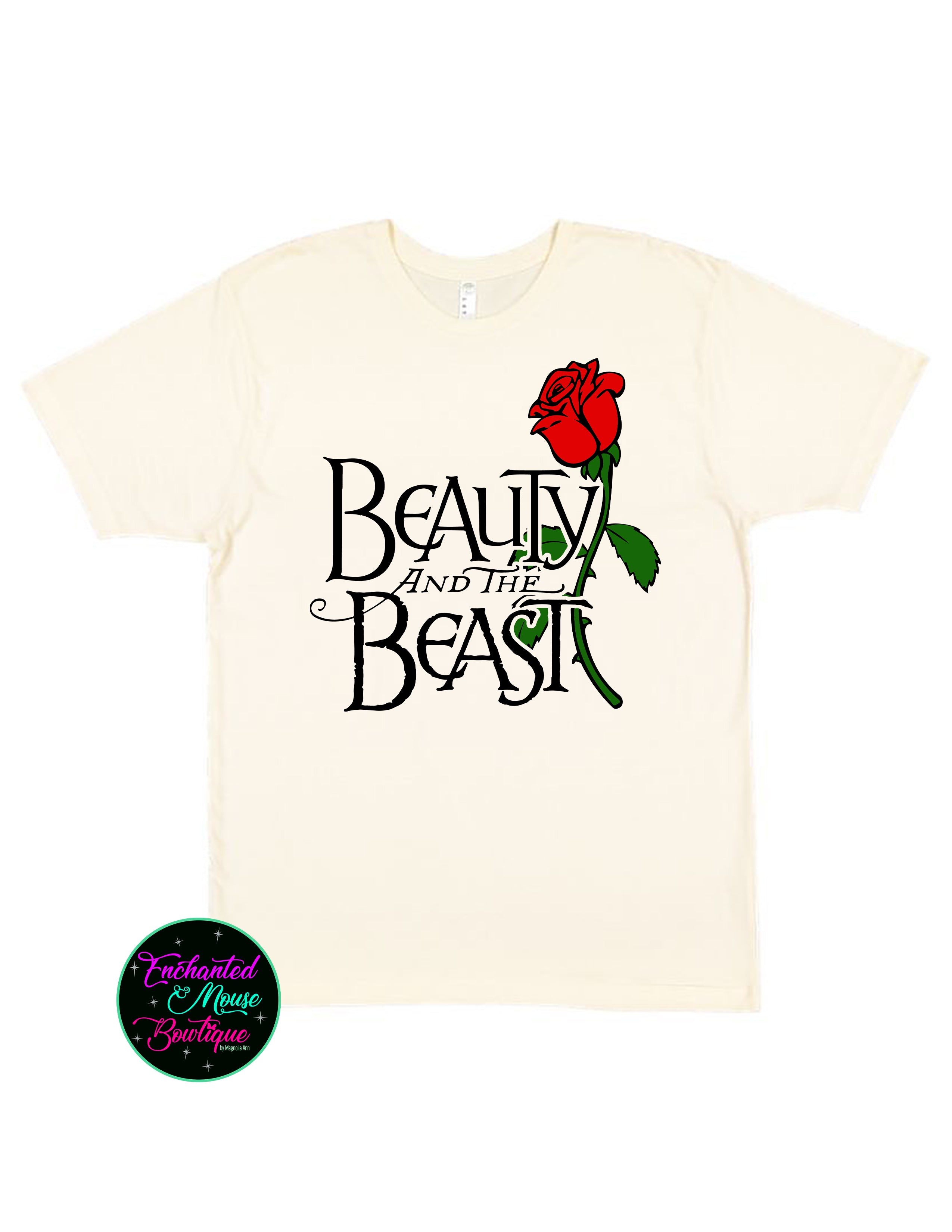 Beauty and the Beast Rose T-Shirt