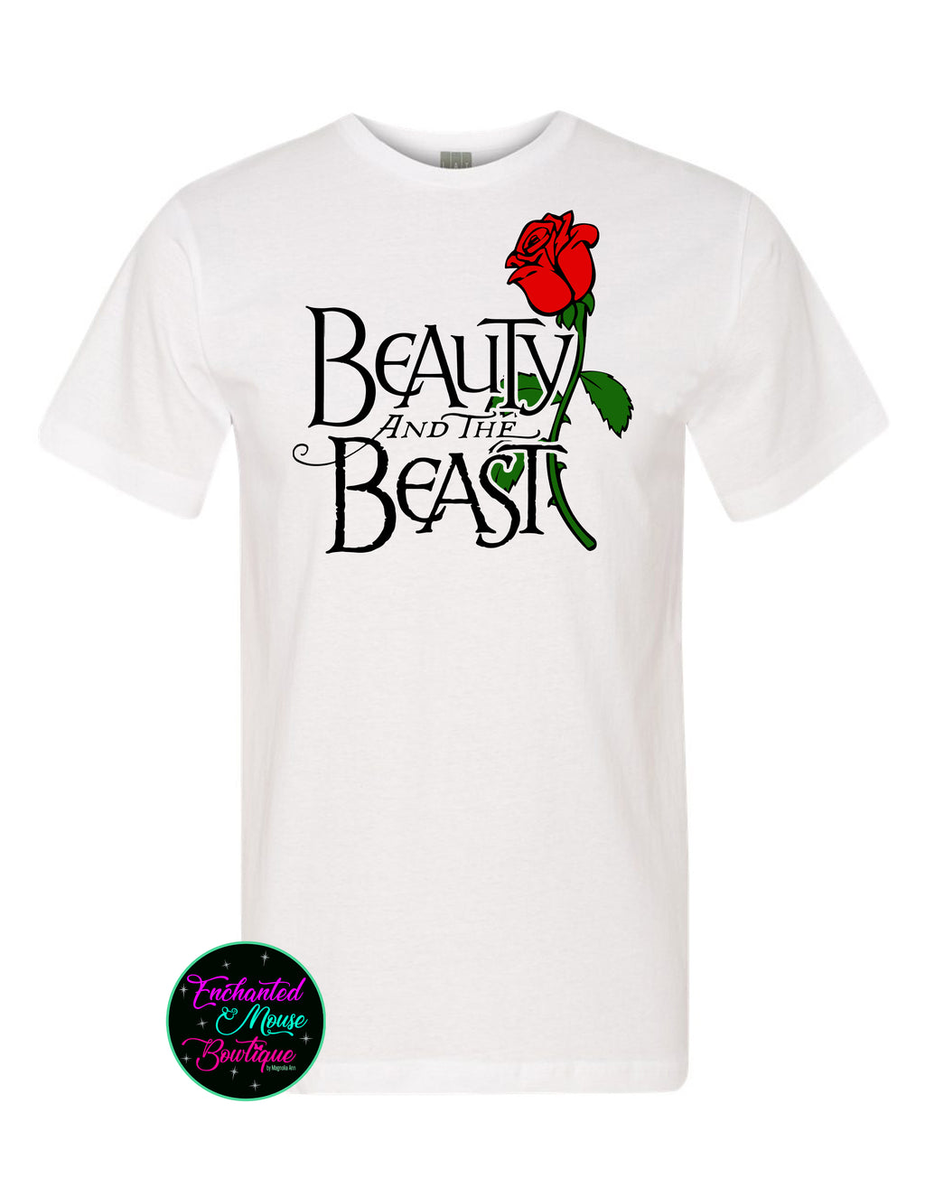 Beauty and the Beast Rose T-Shirt