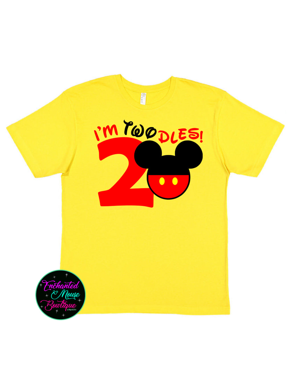 I'm Twodles Mickey T-Shirt