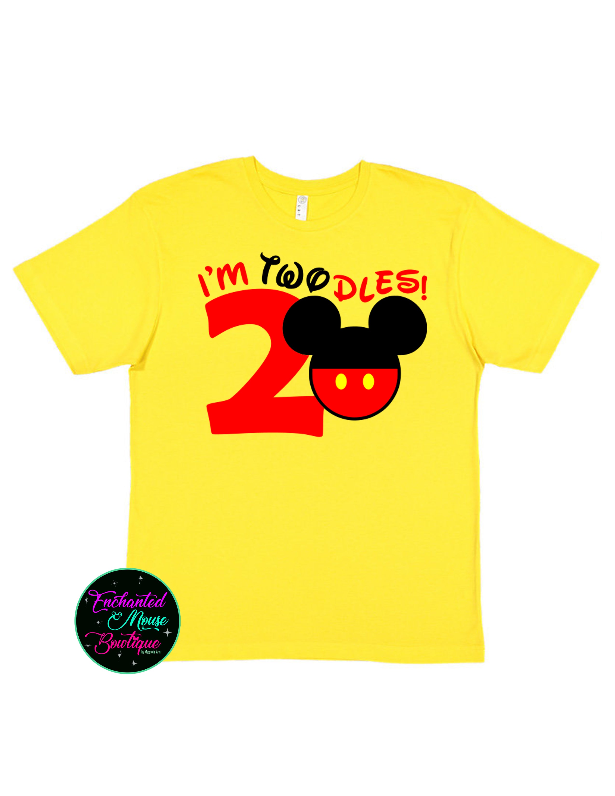 I'm Twodles Mickey T-Shirt