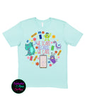 We Scare Because We Care Monsters Inc. T-Shirt