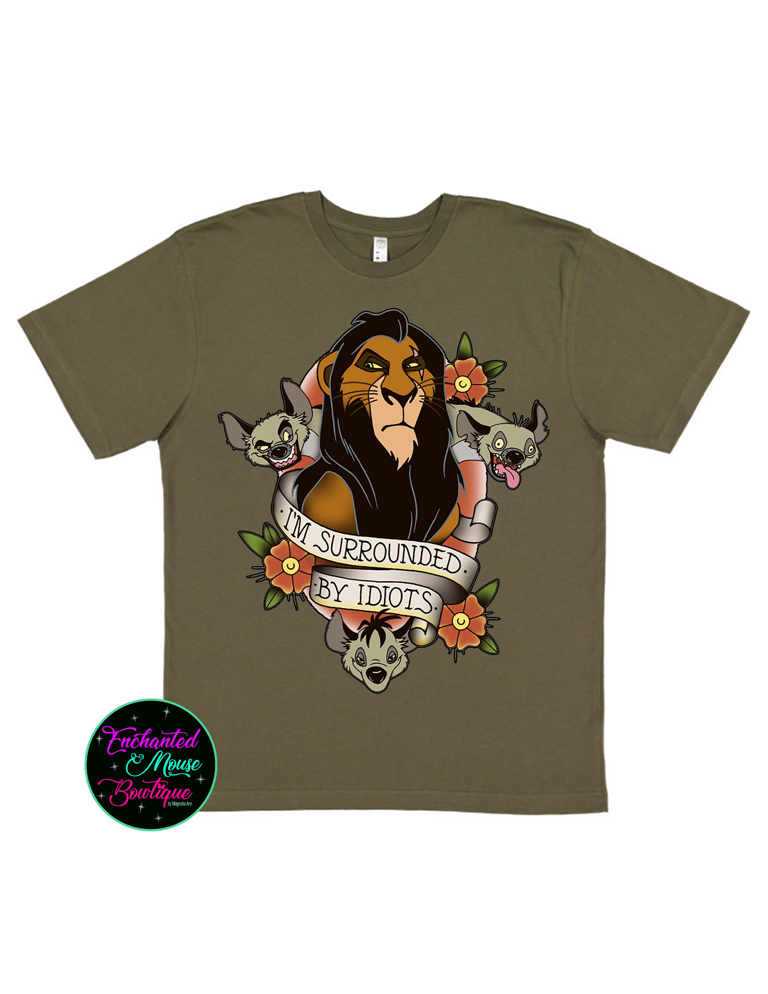 Scar I'm Surrounded By Idiots T-Shirt